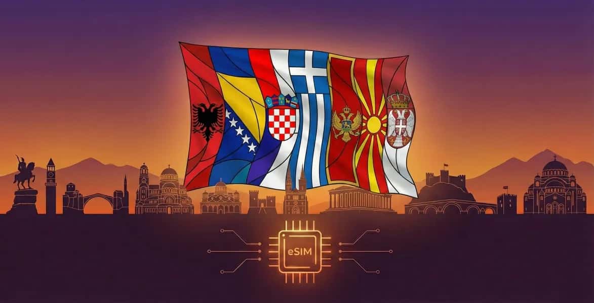 Balkan (5+ areas) — Cellesim eSIM
