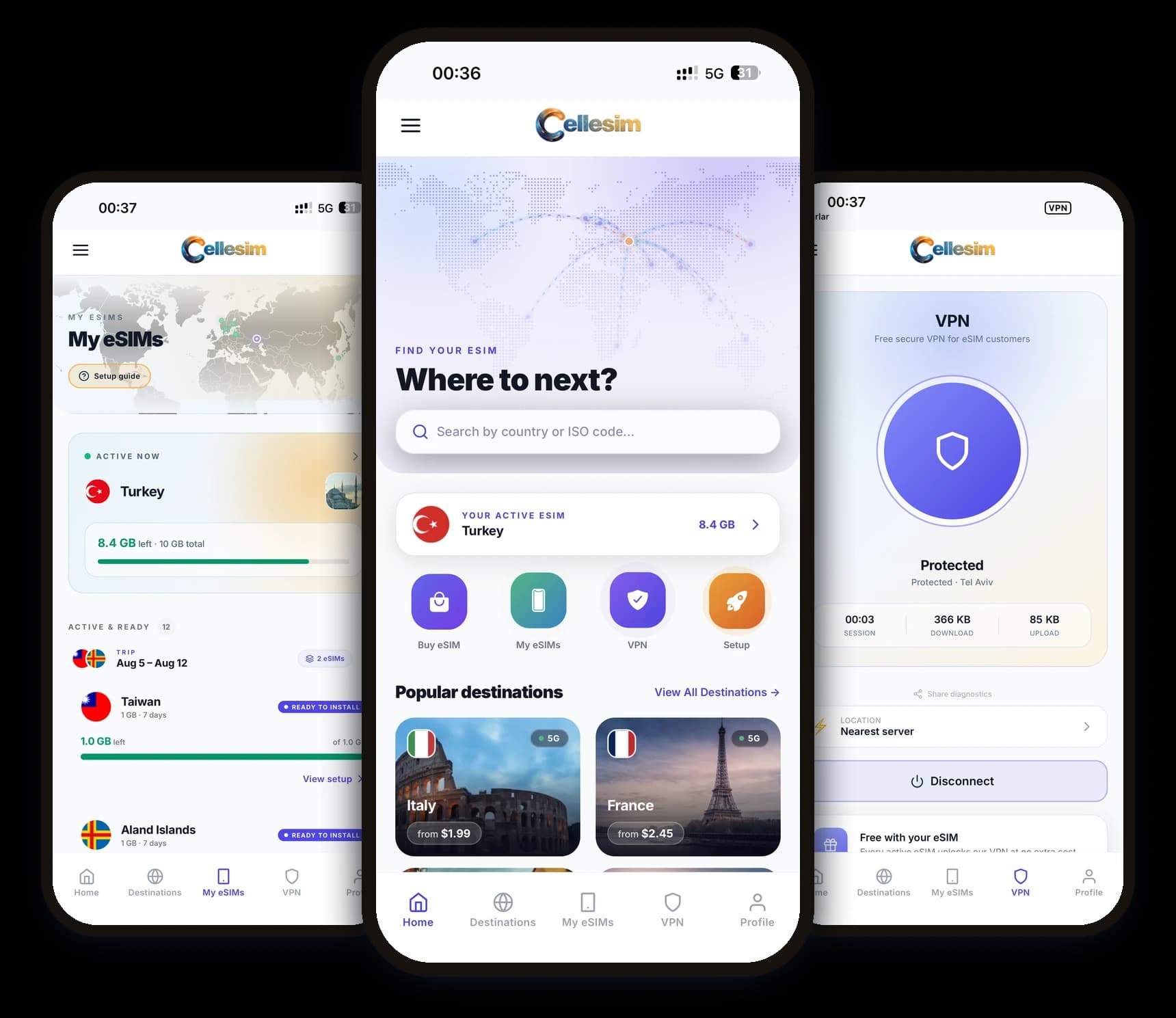 Your data, handled from your pocket.