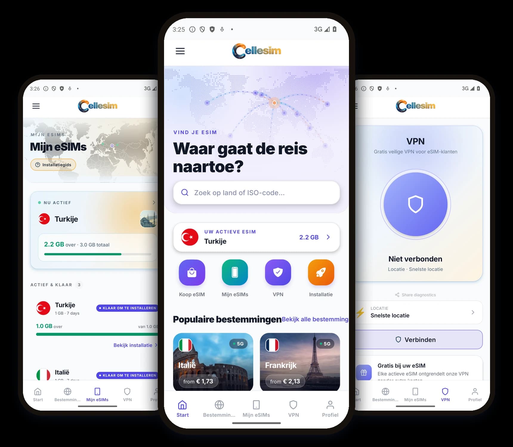 Cellesim eSIM-app