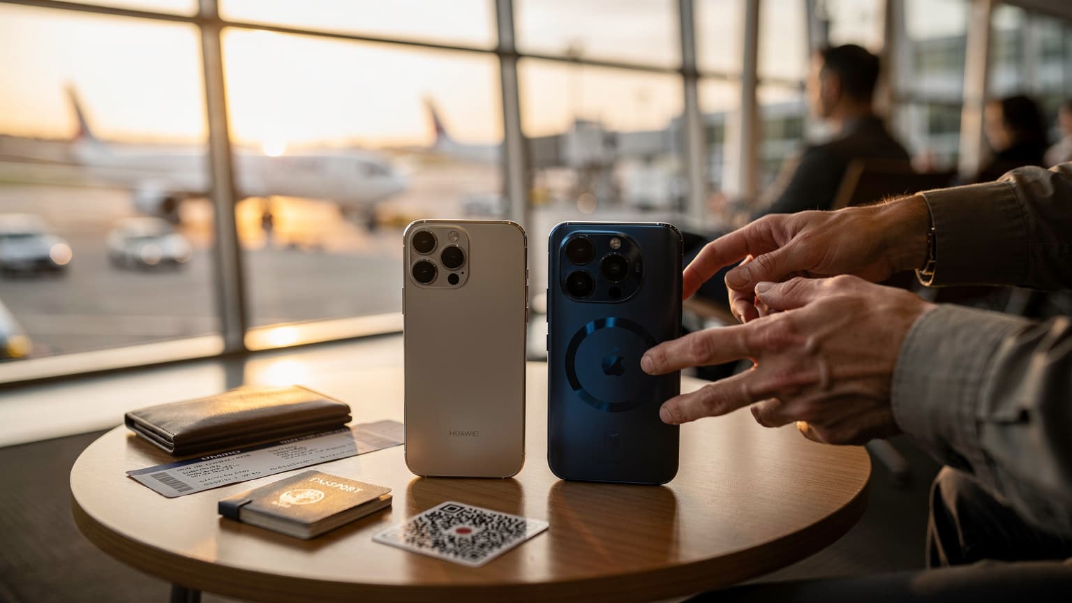 iPhone 18/19与华为Pura 80/Mate 70出境eSIM兼容性前瞻:2026下半年旅行必备
