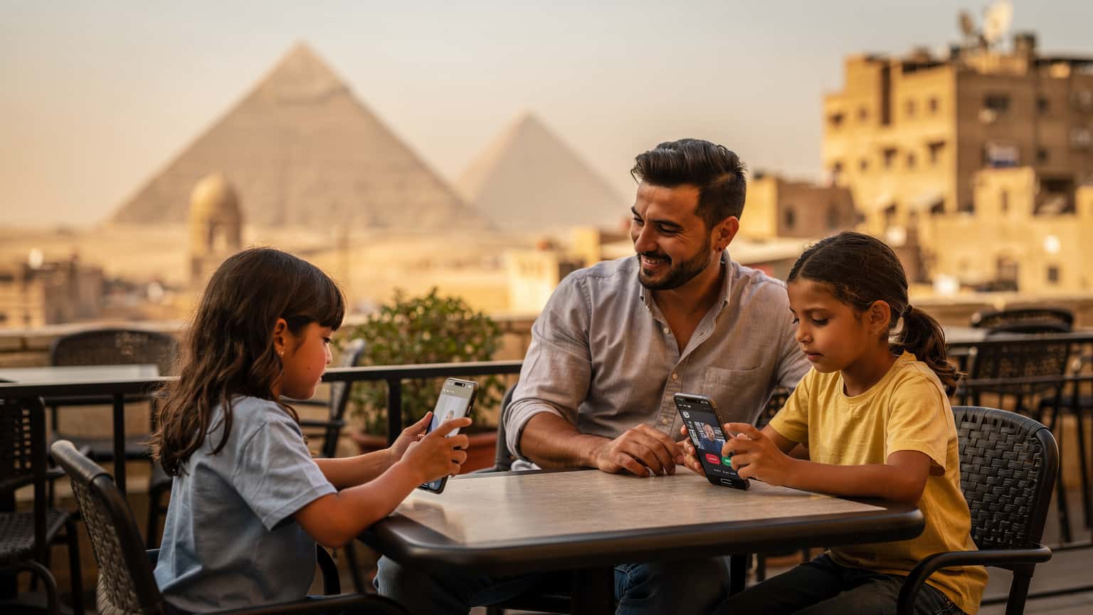 eSIM Égypte 2026 : Garder les enfants connectés au pays des Pharaons