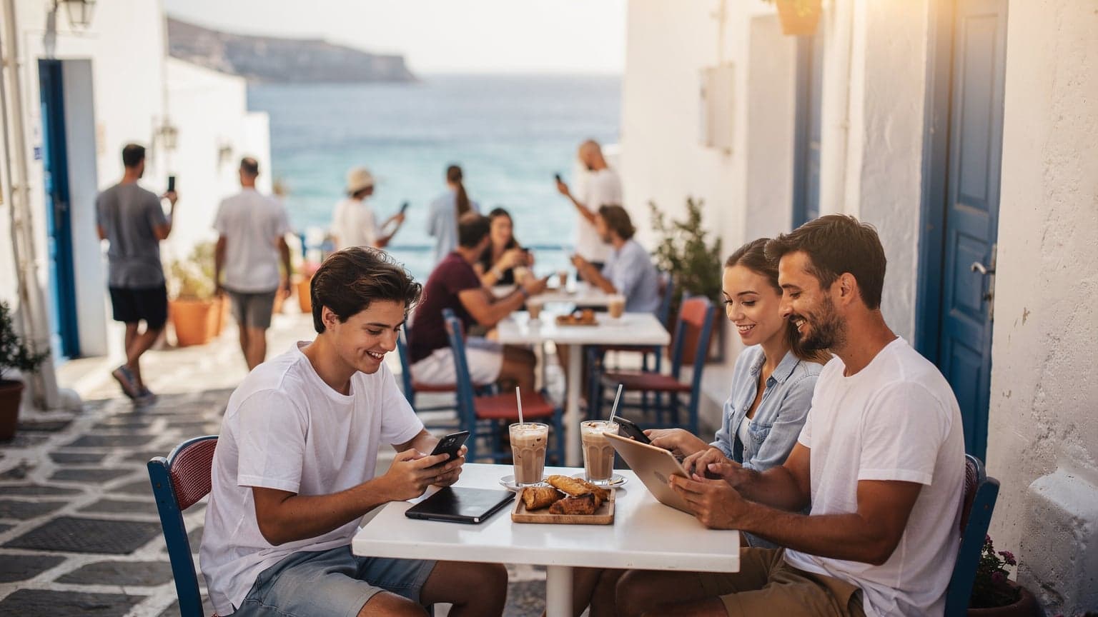 Zomervakantie Griekenland 2026: Zorgeloos Internet Vanaf €12 per Week