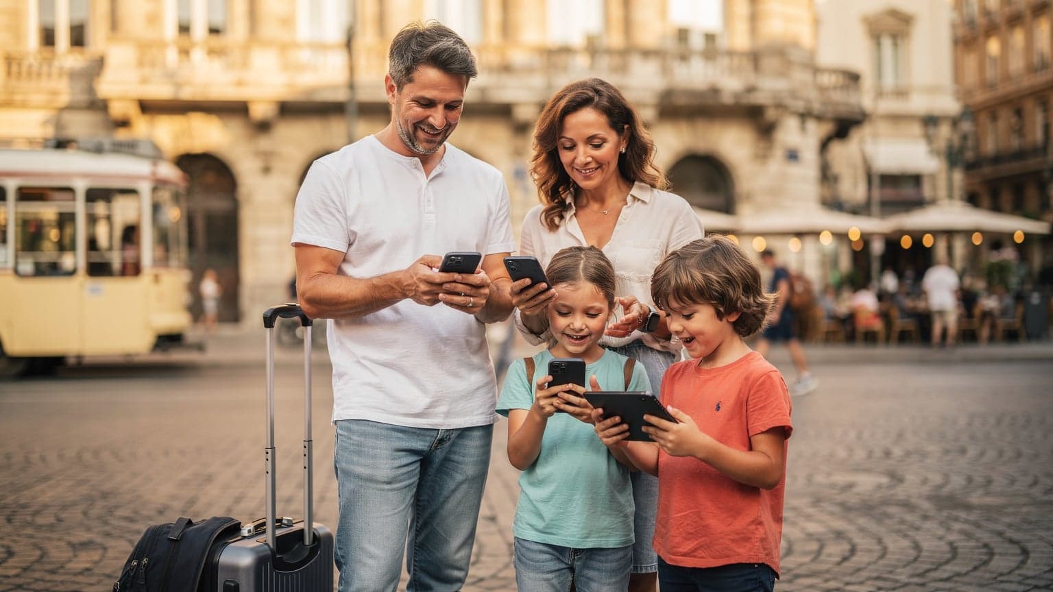 Zomervakantie 2026: Vermijd Roamingkosten met de Slimste Familie-eSIM voor Europa