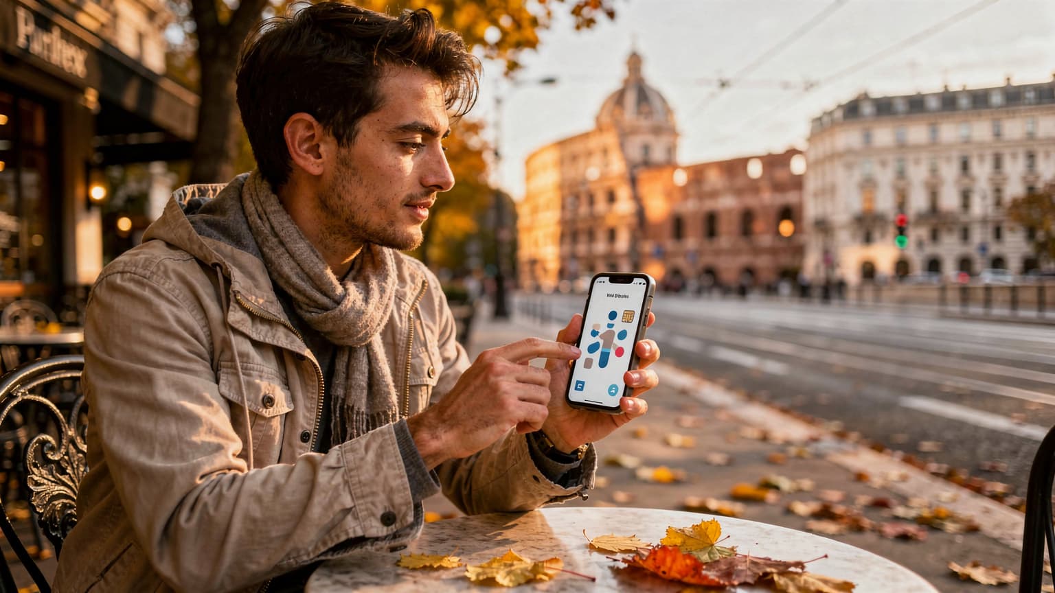 Herbstferien 2026: eSIM-Datenpakete für Wien, Rom, Paris ab 8 Euro