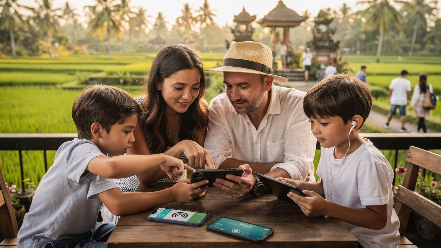 Telkomsel Tourist eSIM: Your Family's Data Checklist for Bali 2026