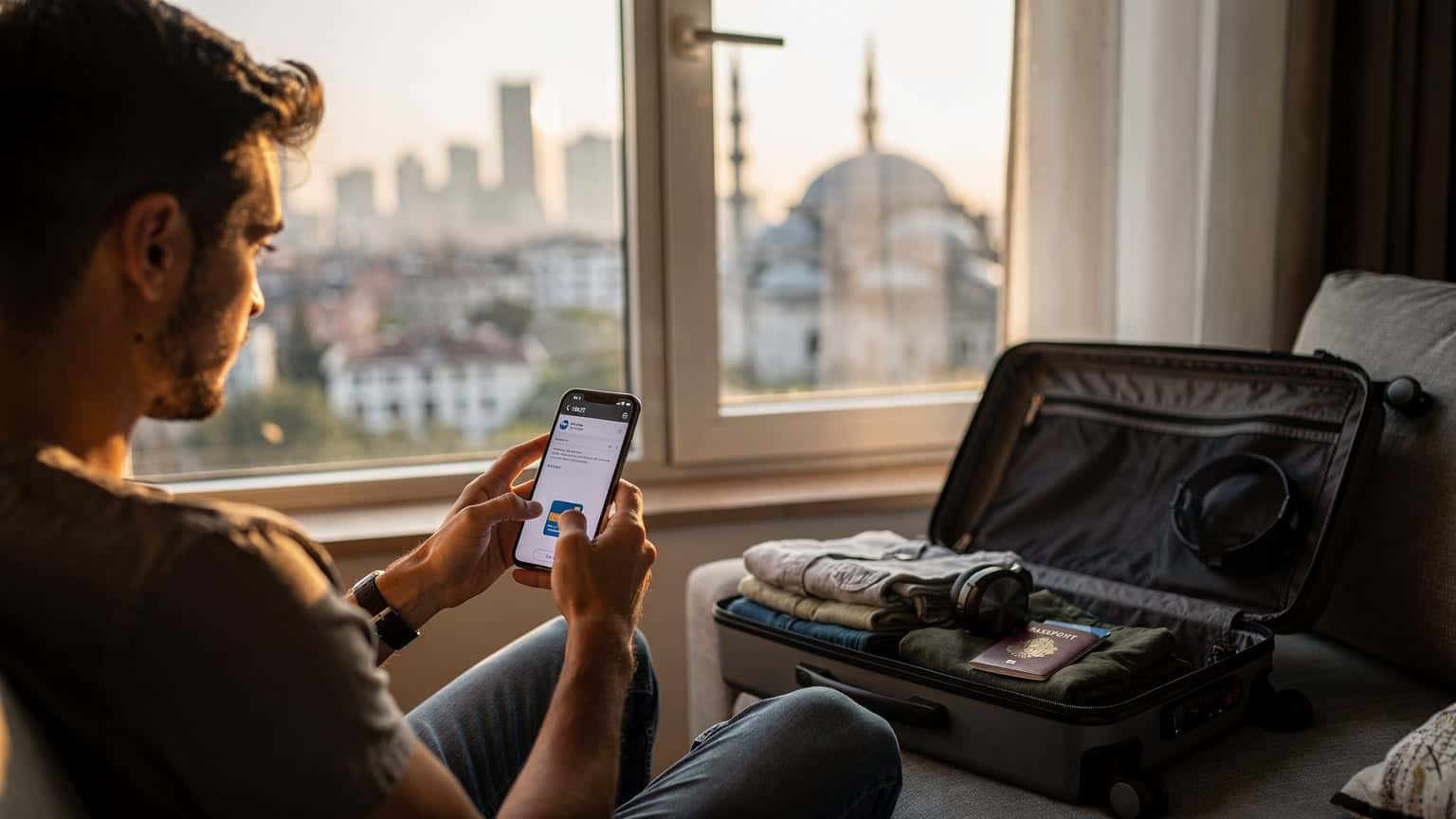 Roaming Turquia: Seu eSIM Garantido Antes de Sair de Casa em 2026