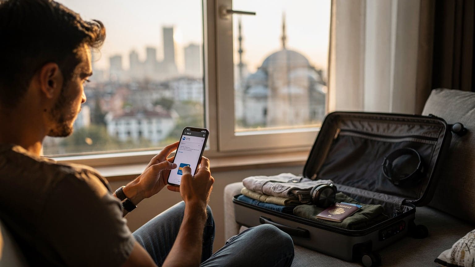 Roaming Turquia: Seu eSIM Garantido Antes de Sair de Casa em 2026