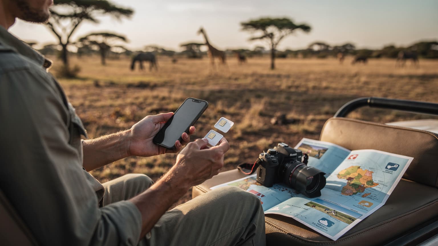 Africa Safari: Regional eSIM vs. Buying Local SIM, Which is Right for You?