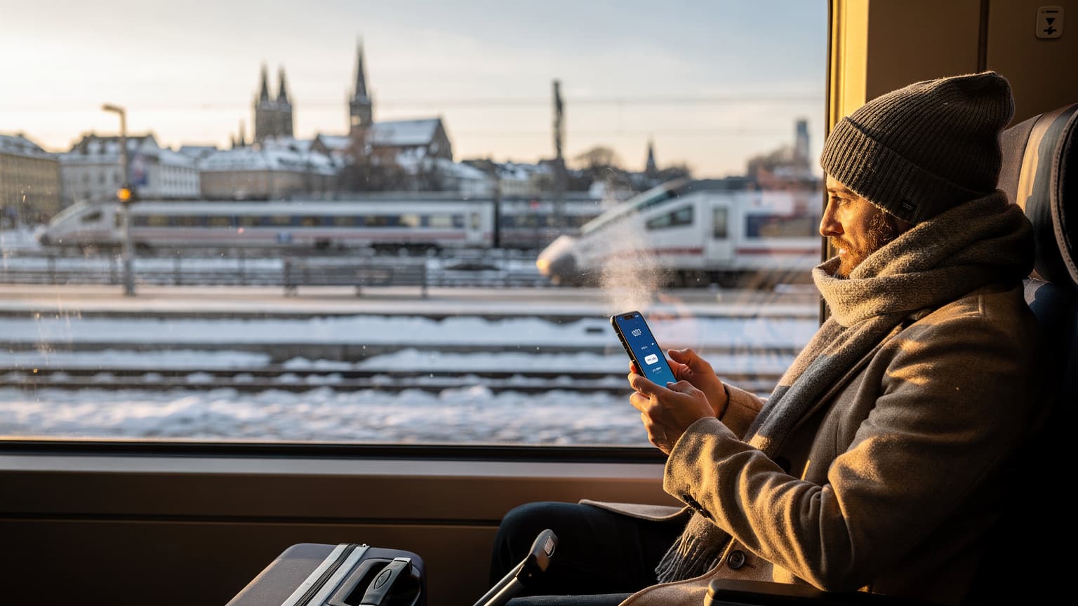 2026年冬ヨーロッパ鉄道旅:eSIM一枚で国境を越えるスマートな旅行術