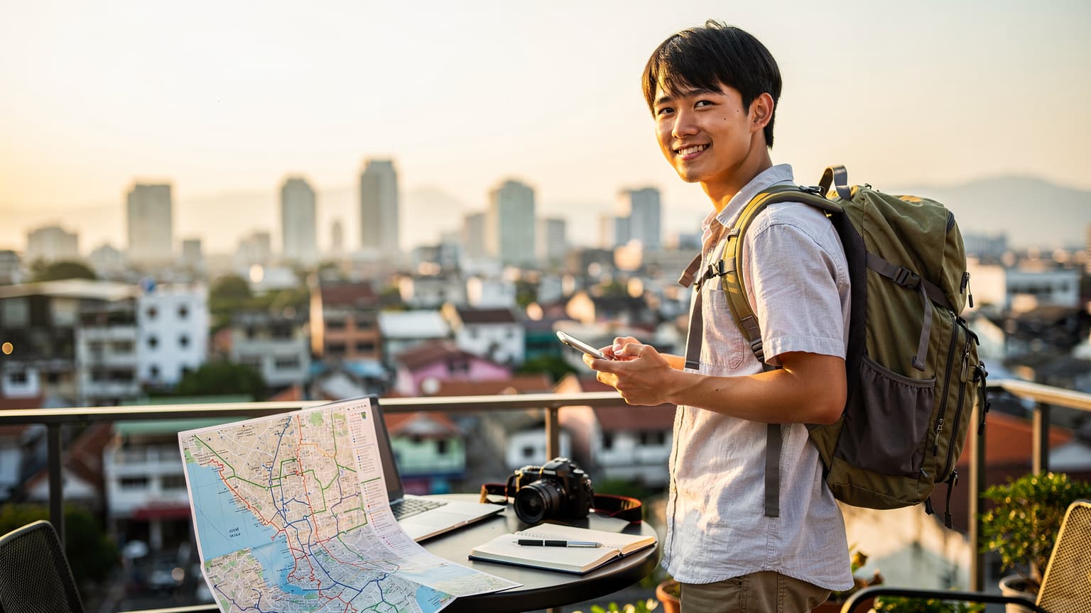アジア周遊バックパッカー必見!1ヶ月の費用とeSIM一枚で旅するルート計画