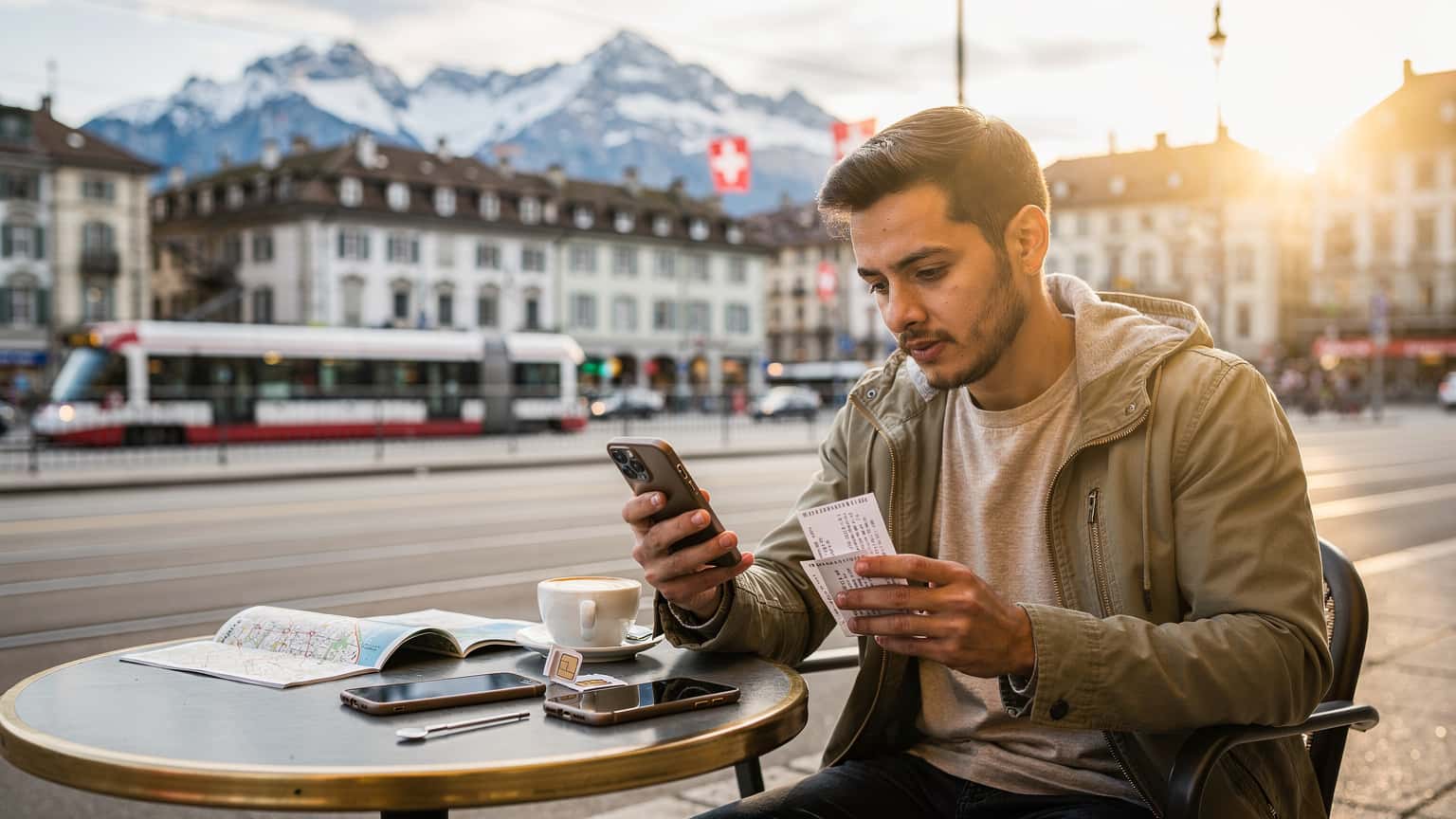 Roaming na Suíça vs. eSIM: O Guia Definitivo Para Ficar Conectado Sem Surtos na Fatura