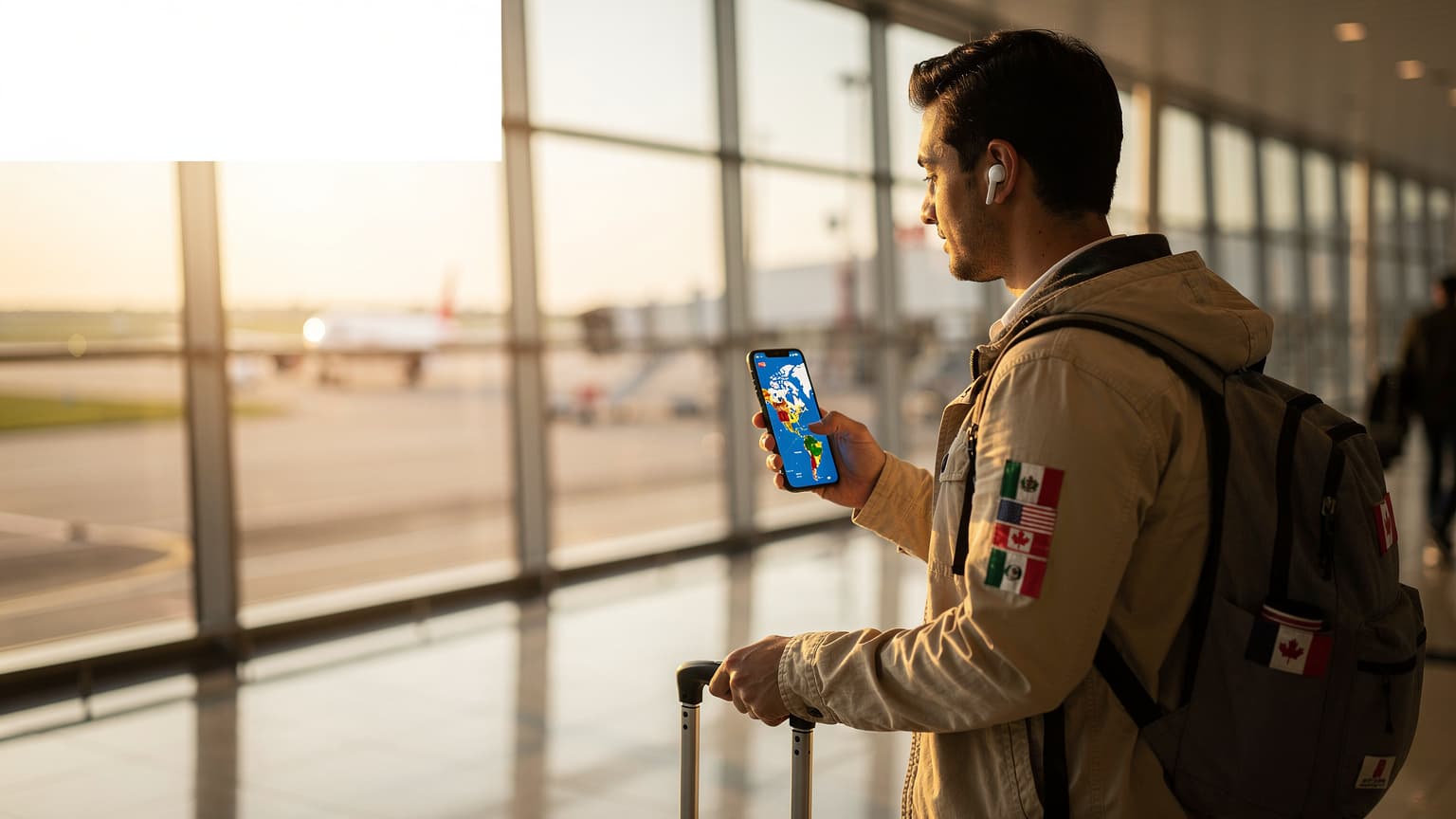 eSIM Norteamérica 2026: Tu Guía Definitiva para Viajar Conectado por EEUU, Canadá y México