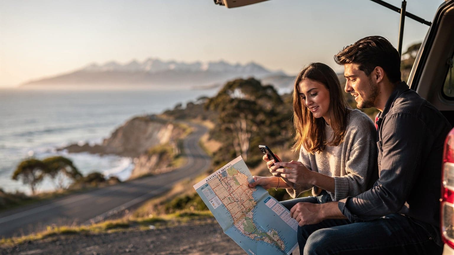 Internet para tu Road Trip en Australia y NZ: La Guía Definitiva de eSIM 2026
