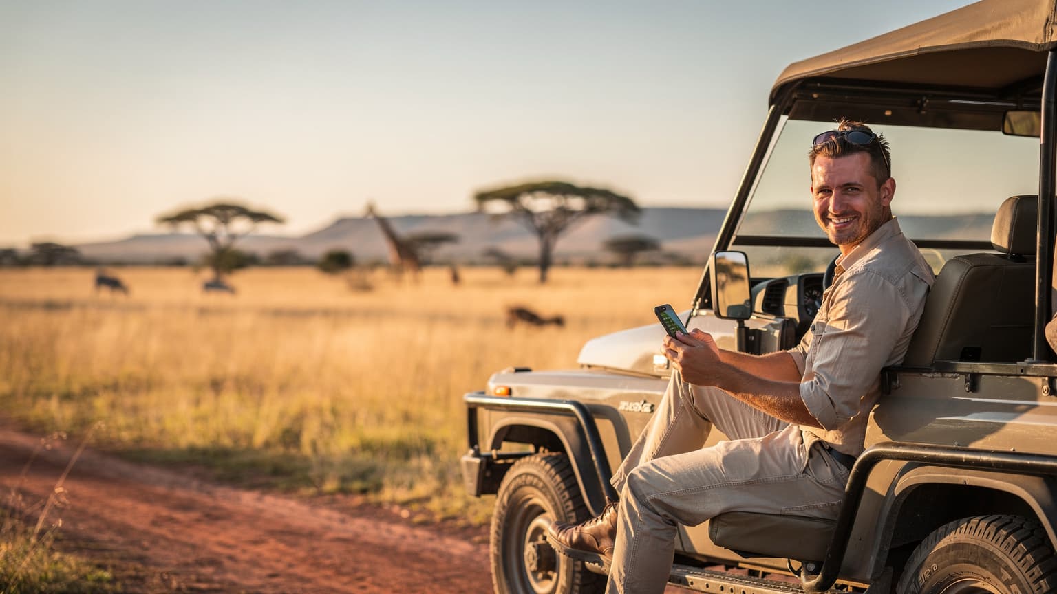 Safari in Africa 2026: La Guida eSIM Definitiva per Rimanere Connessi