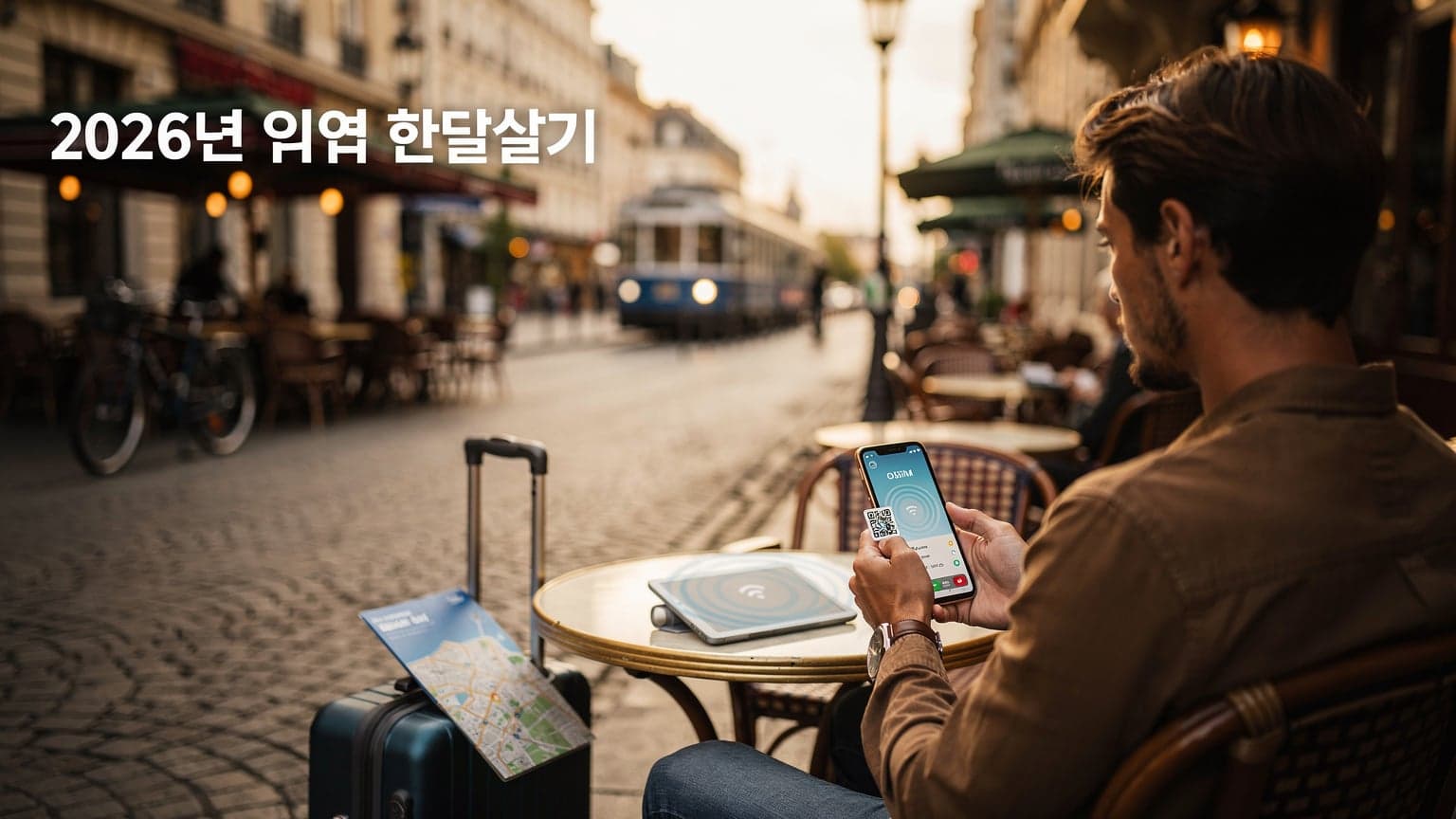 2026년 유럽 한달살기, 데이터 로밍 없이 유럽 eSIM 하나로 끝내는 법