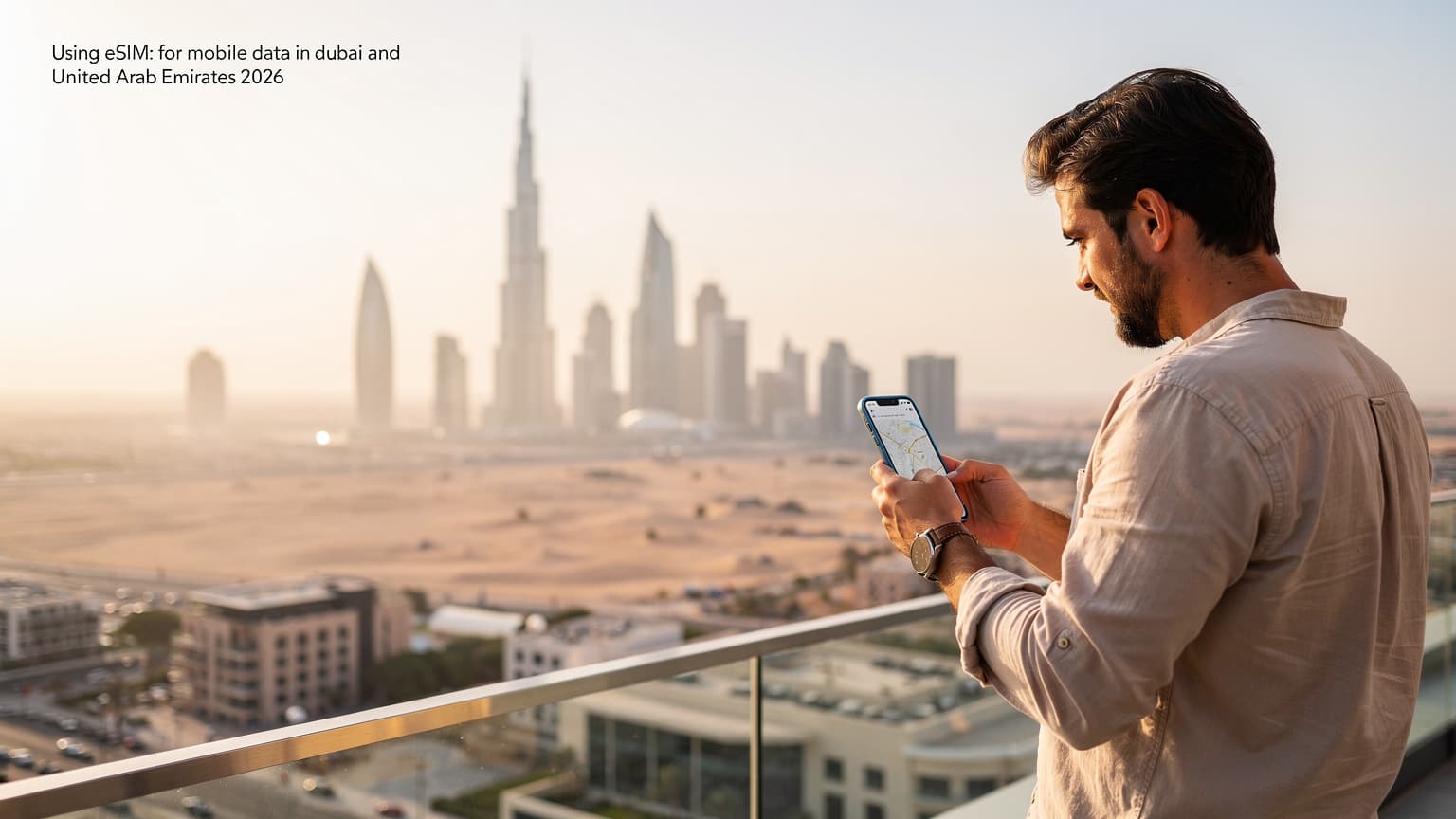 eSIM för Dubai 2026: Din kompletta guide till mobildata i Förenade Arabemiraten
