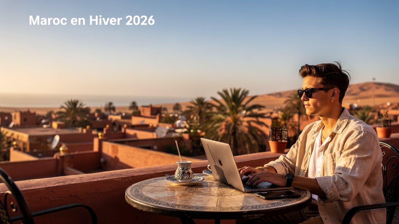 Maroc en Hiver 2026 : Votre Guide des 5 Meilleures Destinations Soleil & Connexion