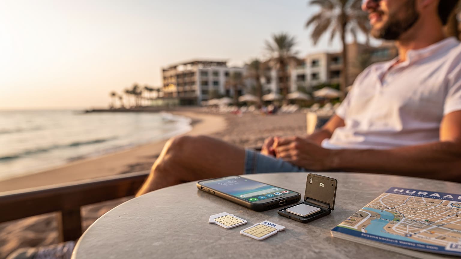 Internet w Hurghadzie i Sharm el-Szejk: Test eSIM vs. Lokalna SIM