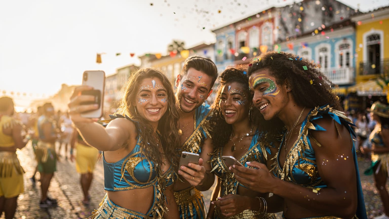 Guia Definitivo do eSIM para o Carnaval 2026: A Melhor Conexão para a Folia no Rio e em Salvador