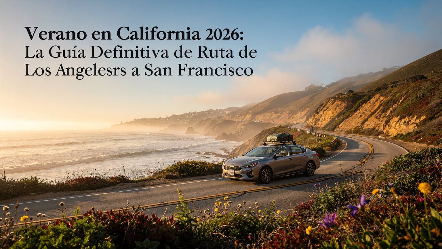 Verano en California 2026: La Guía Definitiva de Ruta de Los Ángeles a San Francisco