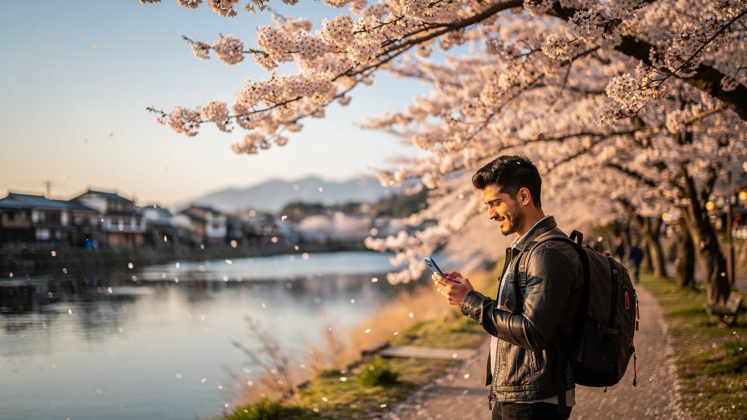 Guía Definitiva Sakura Japón 2026: La Ruta Perfecta y la eSIM Esencial para tu Viaje