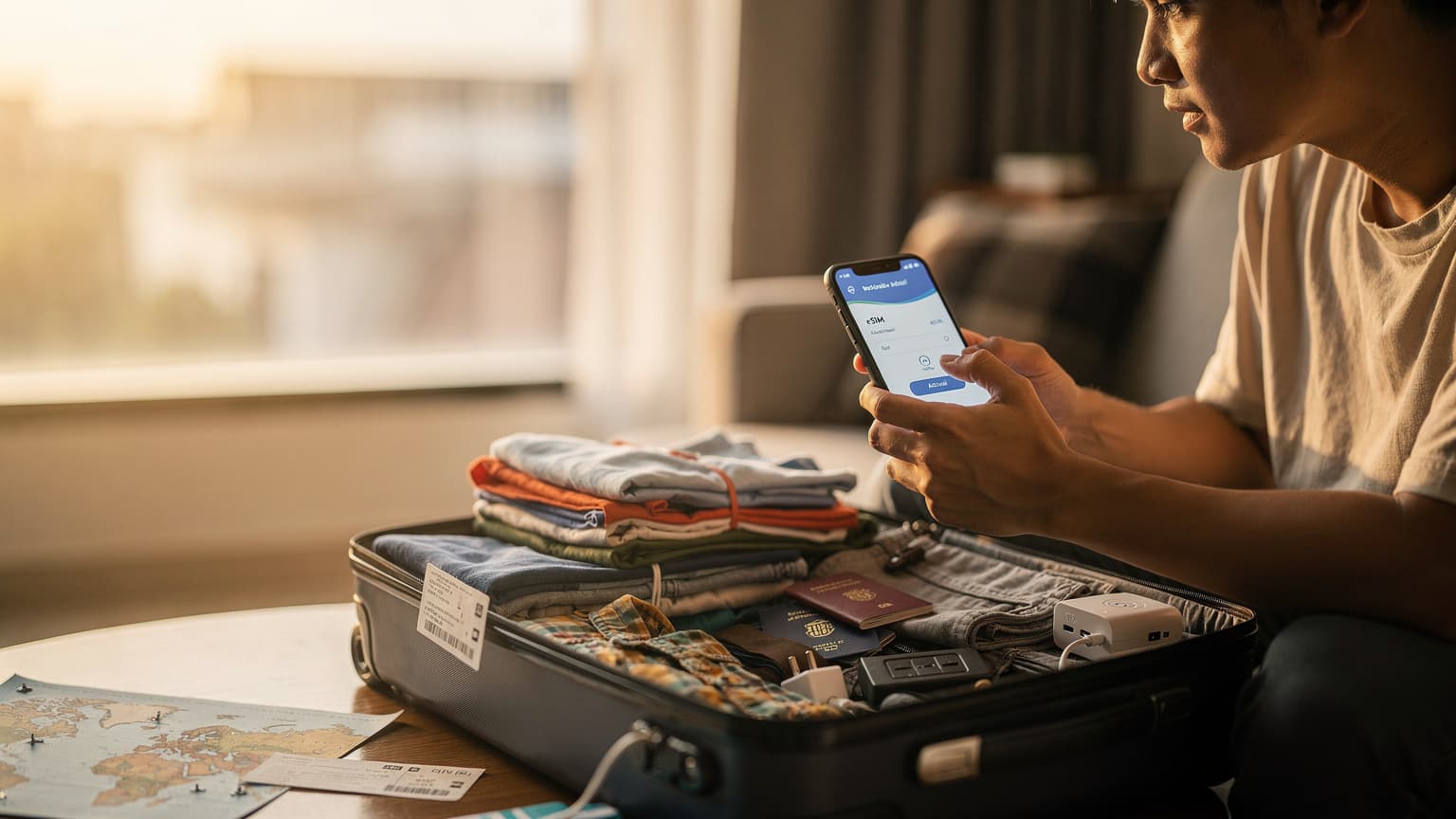 Checklist Wajib Sebelum ke Luar Negeri: Panduan Lengkap Cara Aktivasi eSIM dari Indonesia