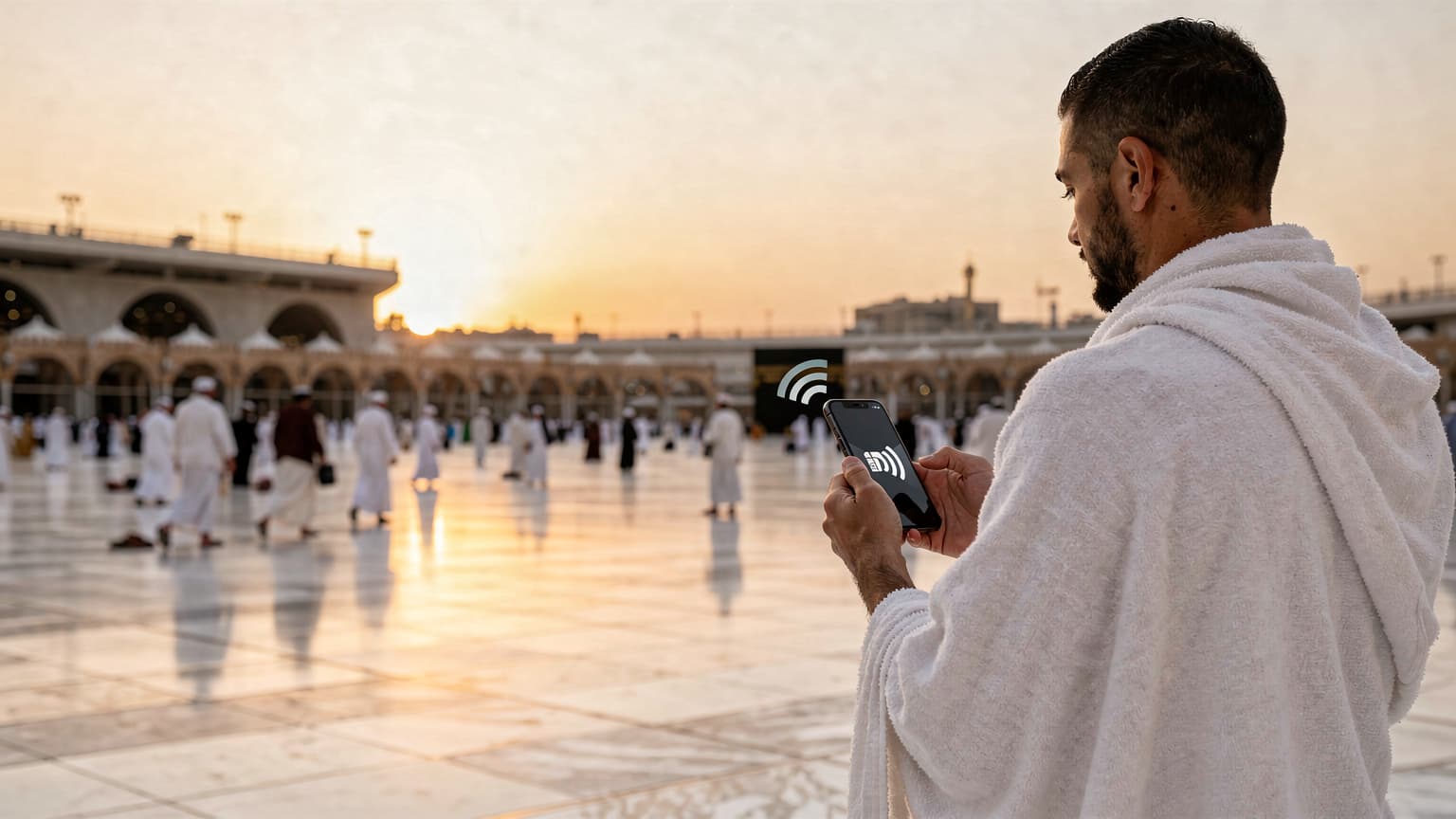 دليلك الكامل لـ eSIM في عمرة رمضان 2026 بالسعودية
