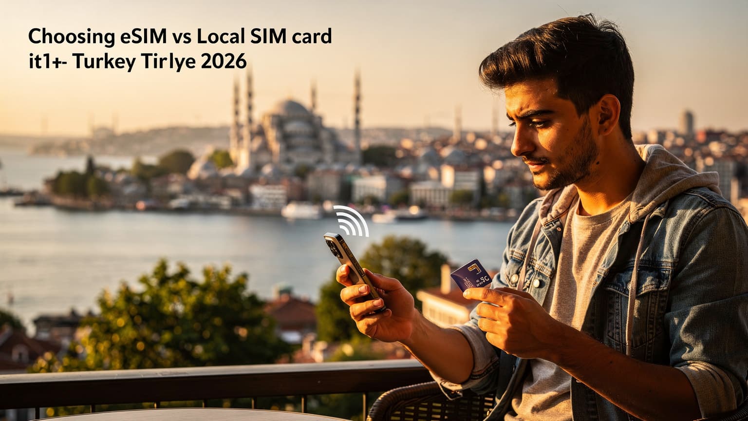 eSIM أم شريحة محلية في تركيا؟ مقارنة شاملة للتكاليف والسرعة 2026