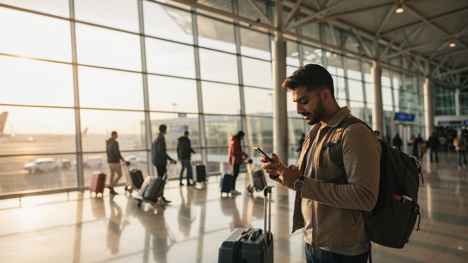 دليلك الشامل لتفعيل eSIM فور الهبوط في مطار اسطنبول الجديد (IST)
