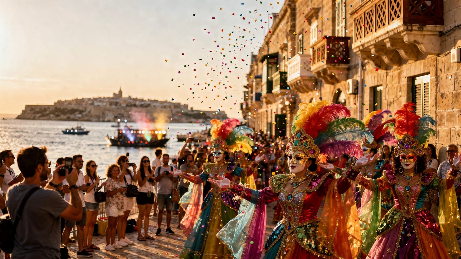 Malta Karnavalı 2026: Valletta ve Gozo'da Unutulmaz Bir Festival Deneyimi İçin Rehber