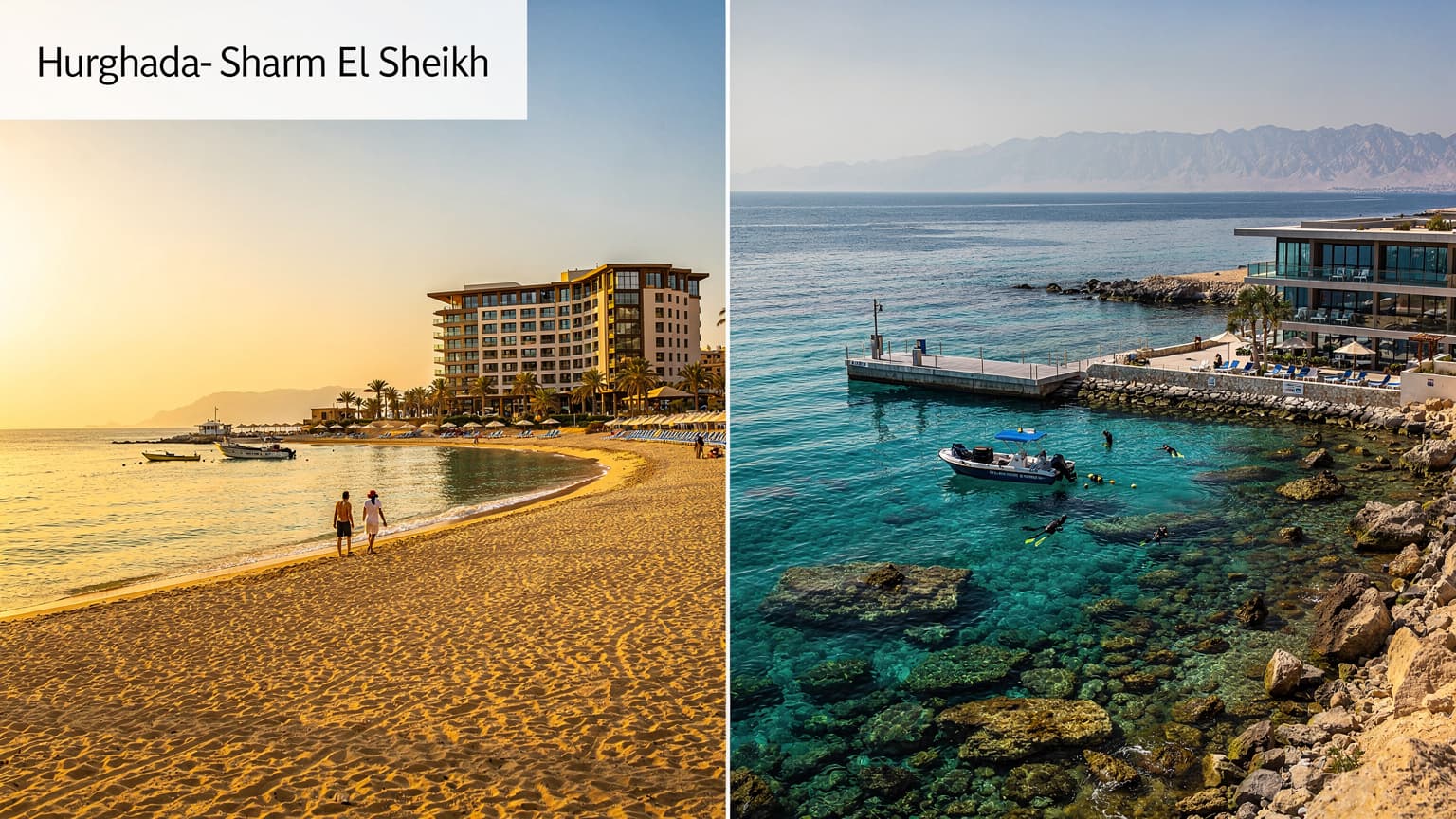 Hurghada vs. Sharm El Sheikh în 2026: Ghidul Complet pentru Vacanța Ta la Marea Roșie