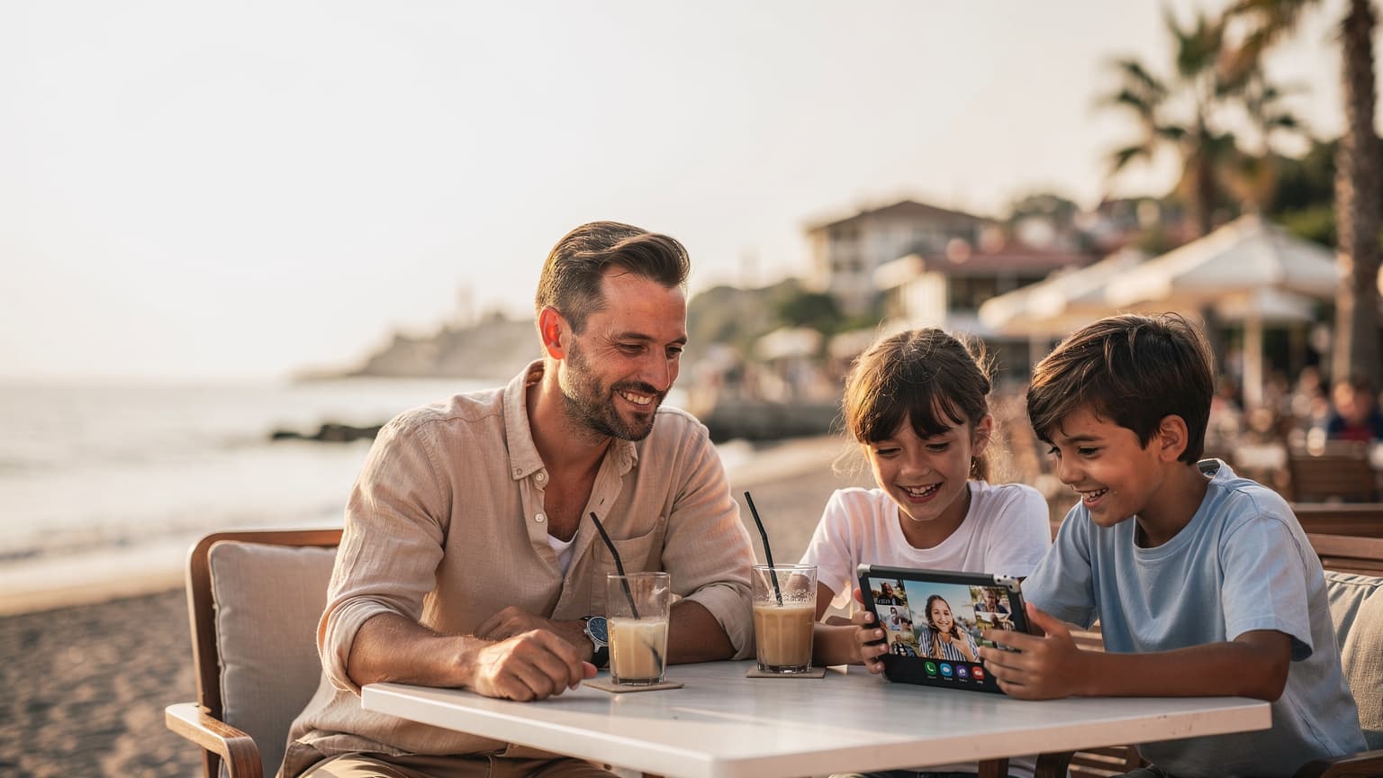 Sådan Holder Du Hele Familien Online på Sommerferien i Tyrkiet