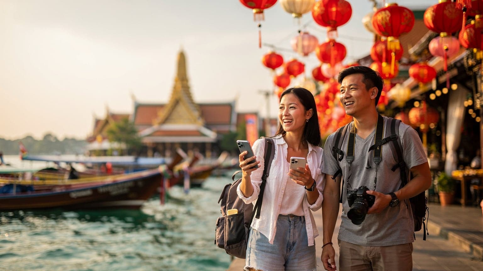 2026泰国春节旅游终极指南:玩转热门目的地与eSIM上网全攻略