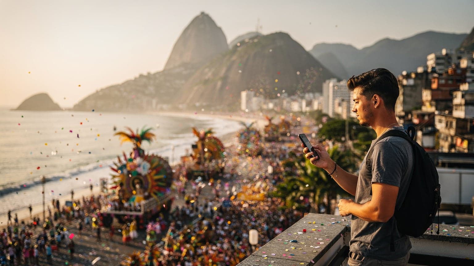eSIM Brésil : Le Guide Connectivité Essentiel pour le Carnaval de Rio 2026