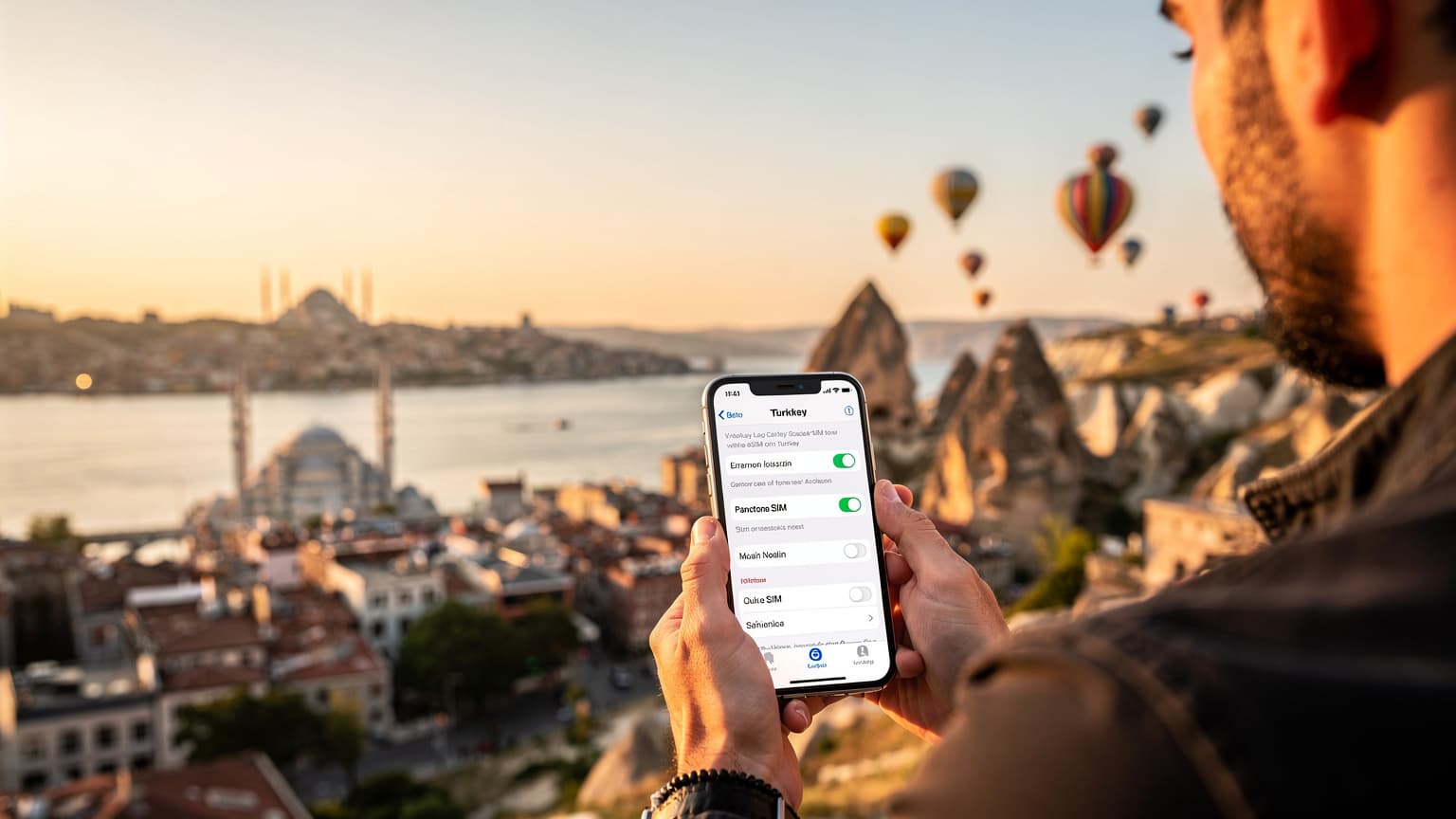 eSIM Turquie : Le Guide Complet pour Istanbul et la Cappadoce