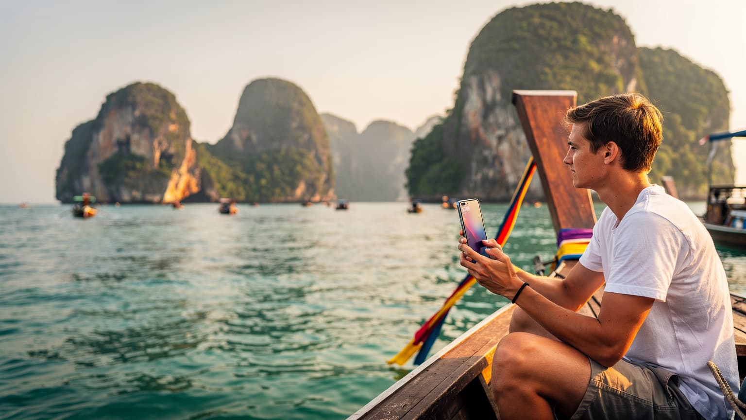 Ø-hop i Thailand: Den Bedste eSIM Løsning til Andamanhavet