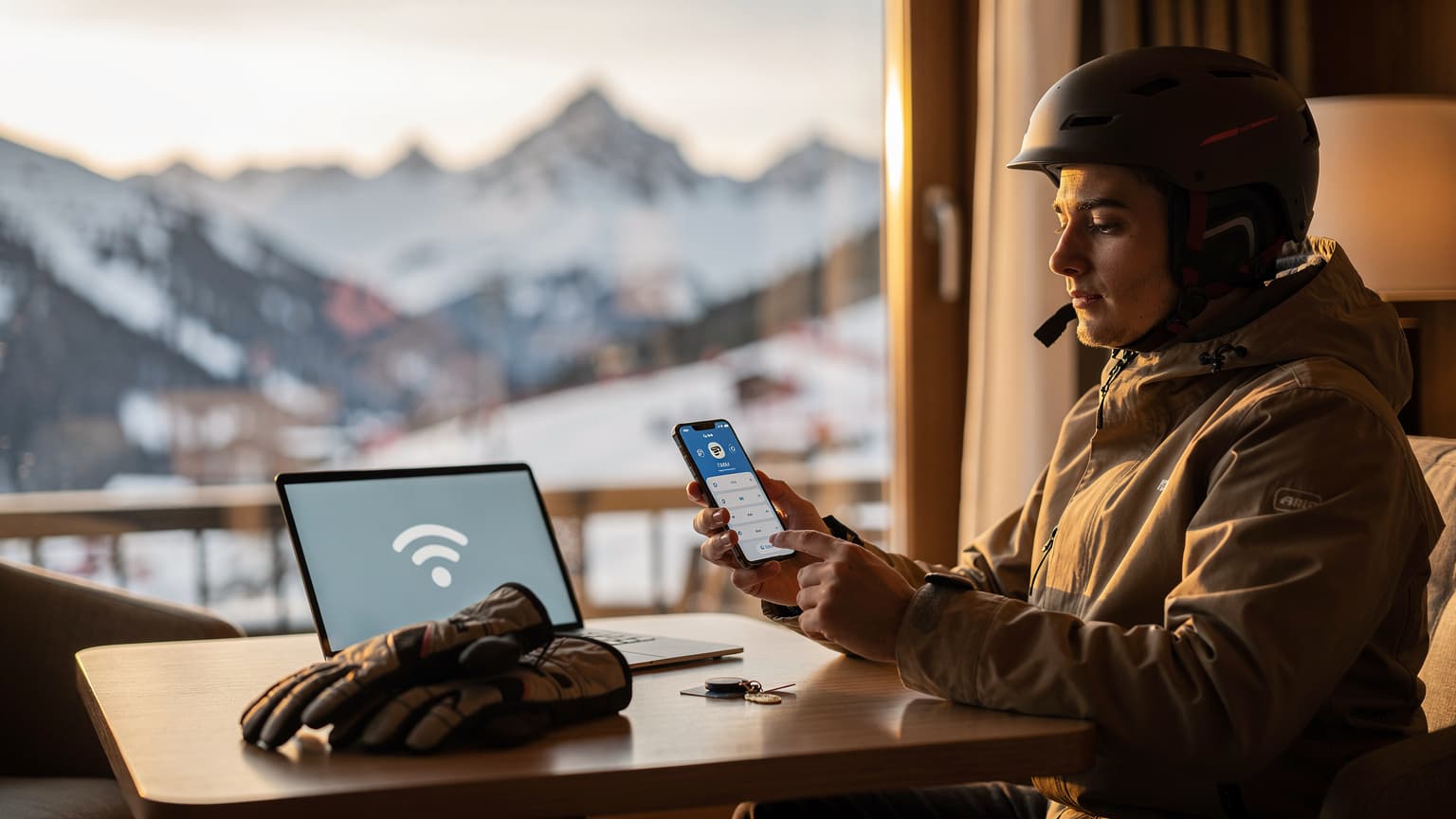 Settimana Bianca: Meglio eSIM Dedicata o il Wi-Fi dell'Hotel?
