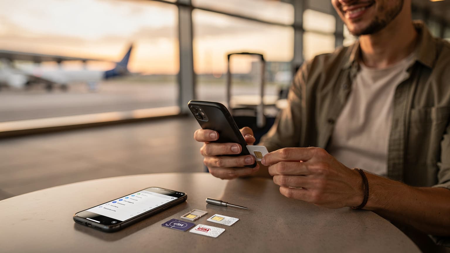 Fysieke SIM en eSIM op Reis: Jouw Complete Gids voor Slim Schakelen