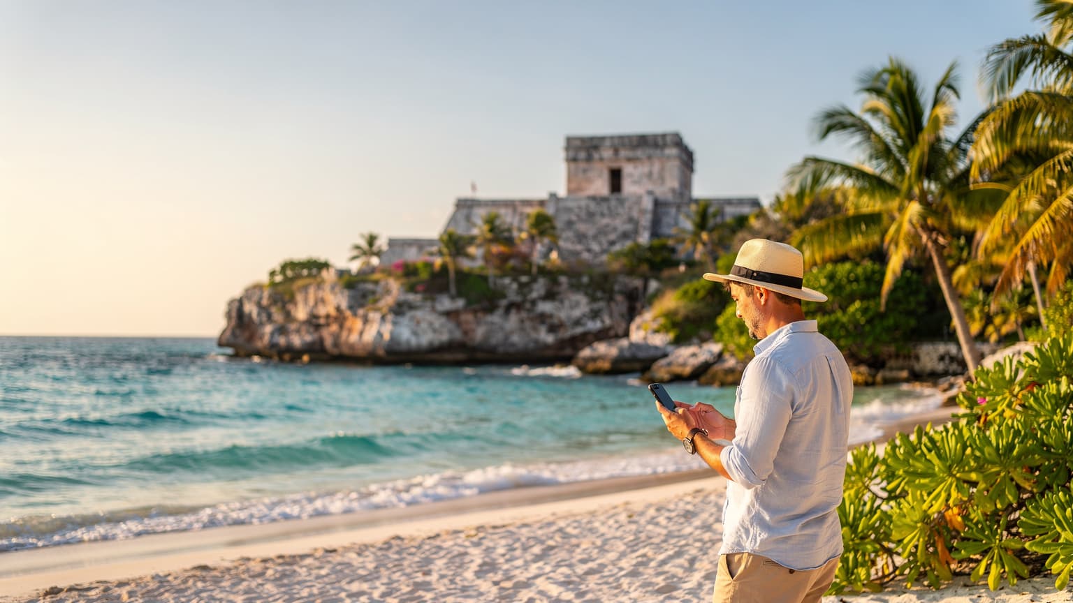 Utforsk Mexicos Yucatan-halvøy: Din Komplette eSIM-guide for 2026