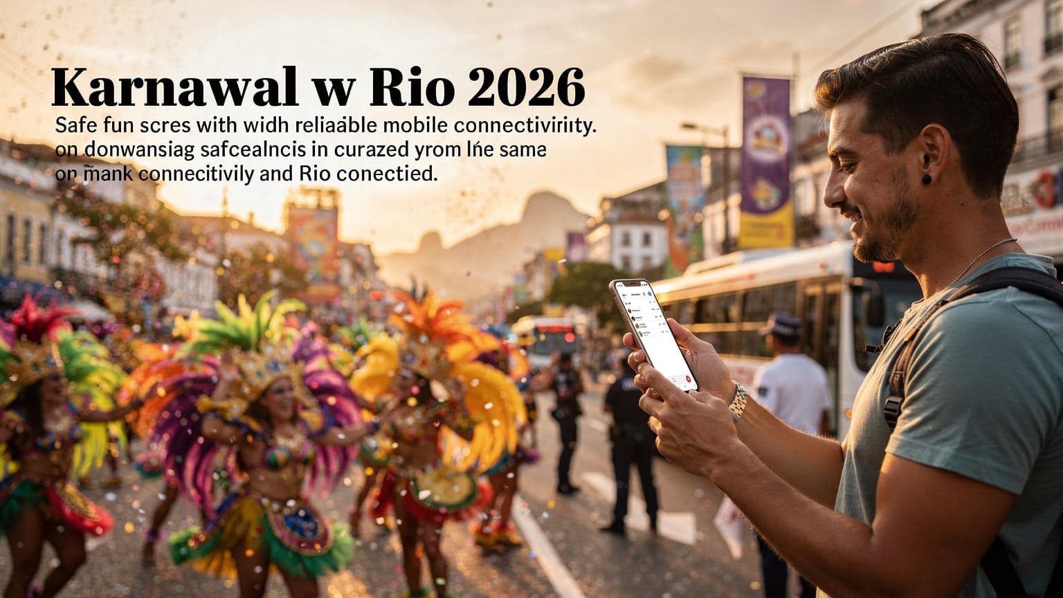Karnawał w Rio 2026: Kompletny Przewodnik po Bezpiecznej Zabawie i Łączności