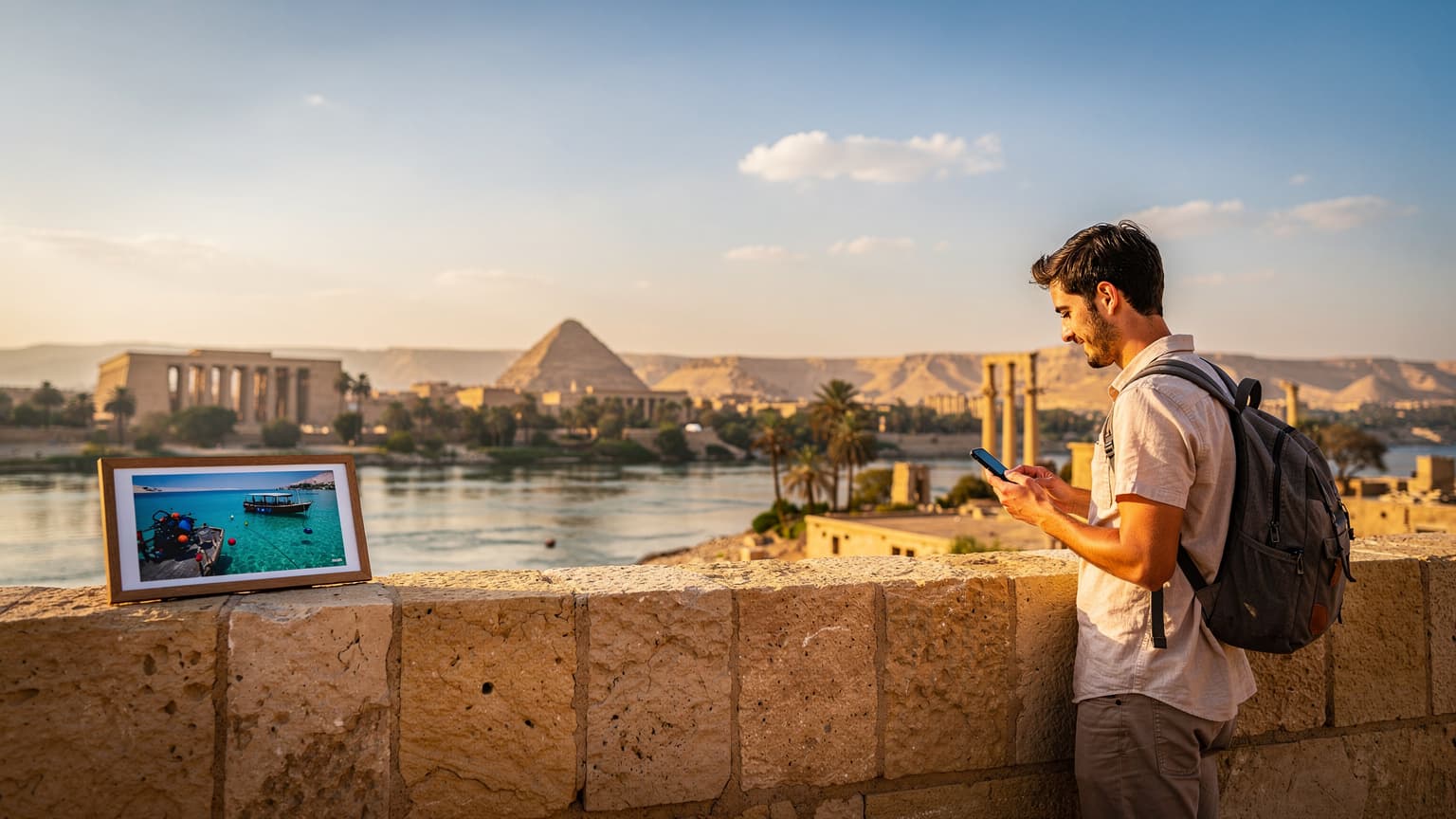 Egypt v březnu 2026: Kompletní průvodce počasím, tipy a konektivitou