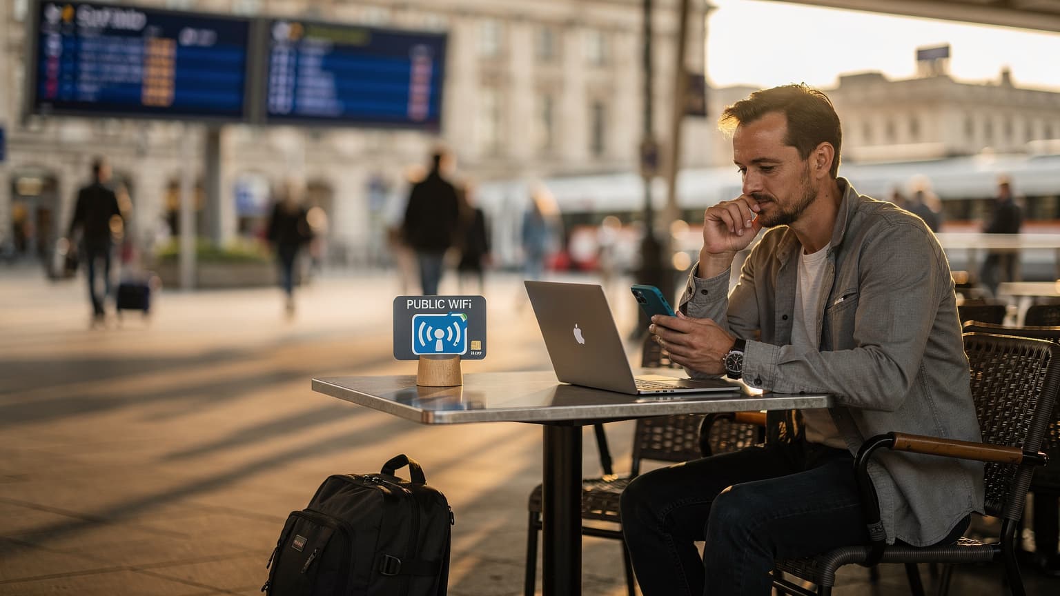 Δημόσιο WiFi vs eSIM: Ο Απόλυτος Οδηγός Ασφάλειας για τον Ταξιδιώτη