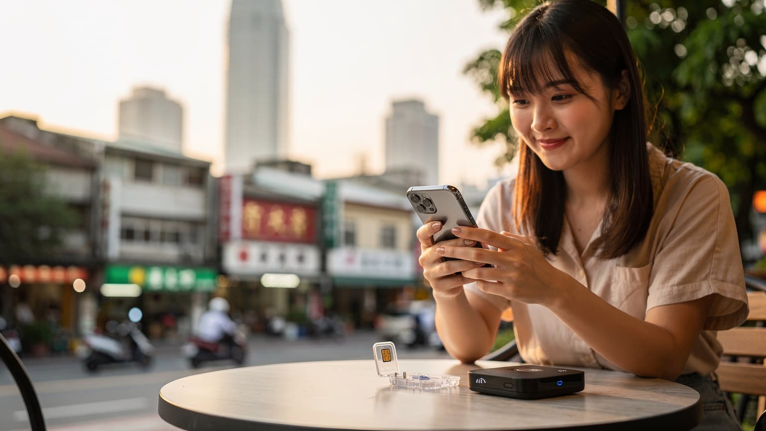 台湾旅行のネットはeSIMが最強?SIMカード・Wi-Fiルーターと徹底比較ガイド