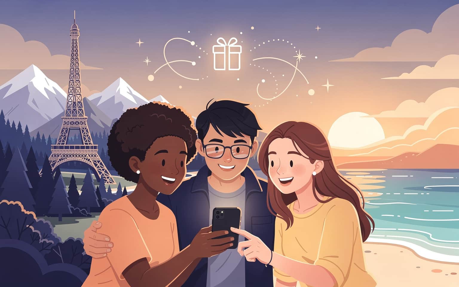 Invite friends. Earn travel credit.