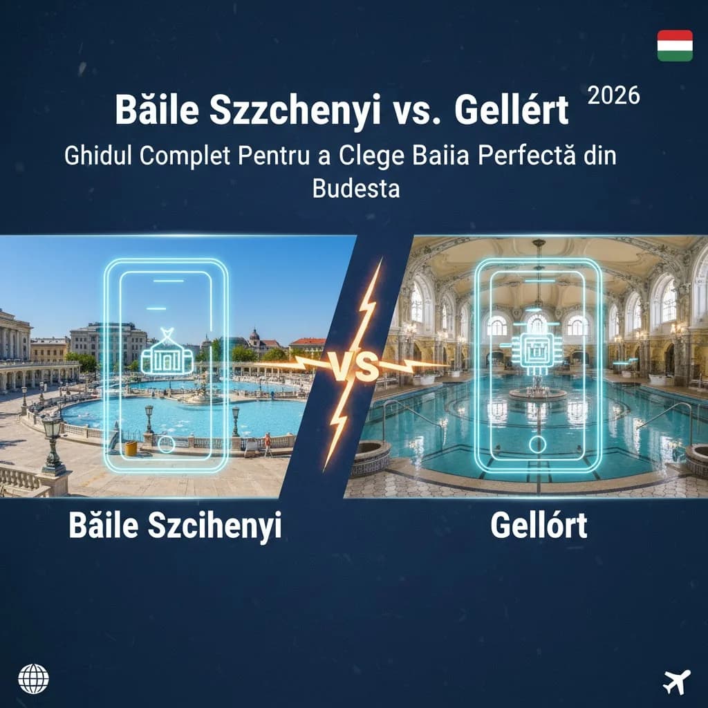 Băile Szechenyi vs. Gellért: Ghidul Complet Pentru a Alege Baia Perfectă din Budapesta