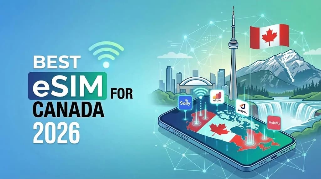 eSIM Terbaik untuk Kanada 2026: Panduan Lengkap untuk Perjalanan Tanpa Masalah