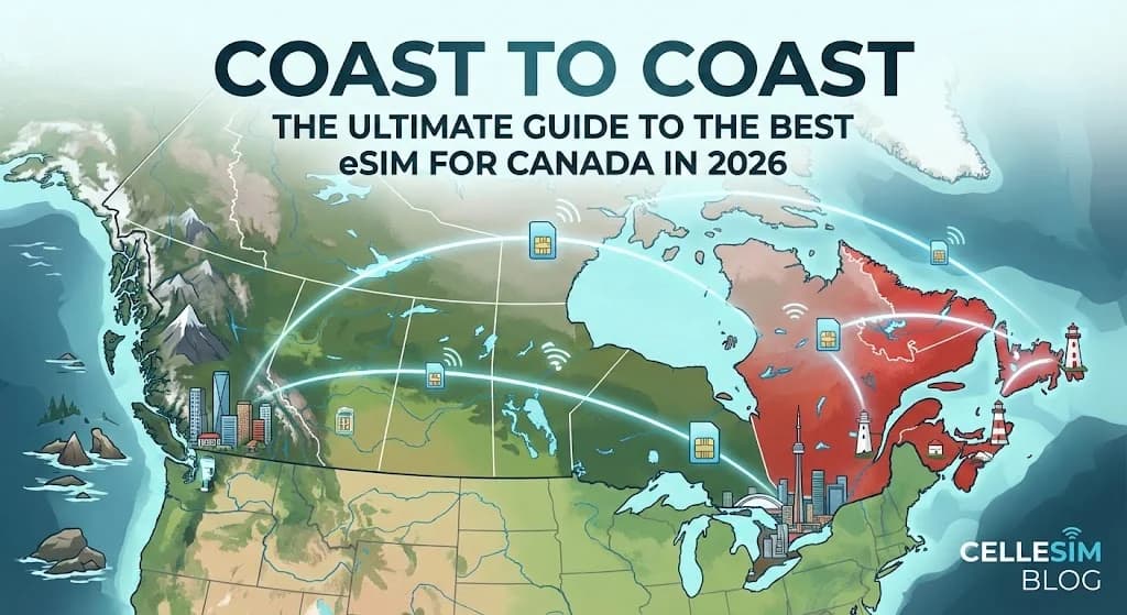 Coast to Coast: The Ultimate Guide to the Best eSIM for Canada in 2026