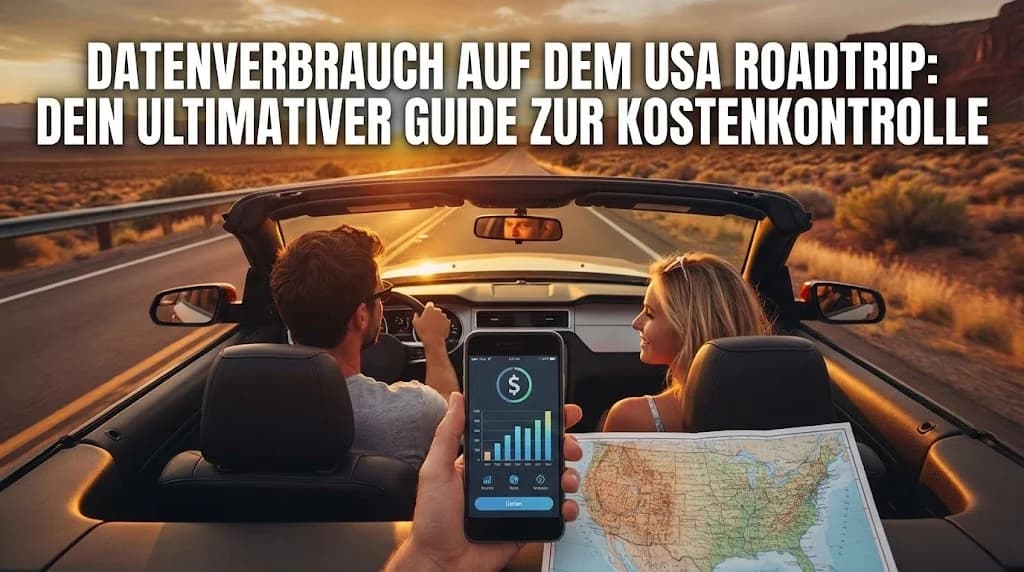 Datenverbrauch auf dem USA Roadtrip: Dein ultimativer Guide zur Kostenkontrolle