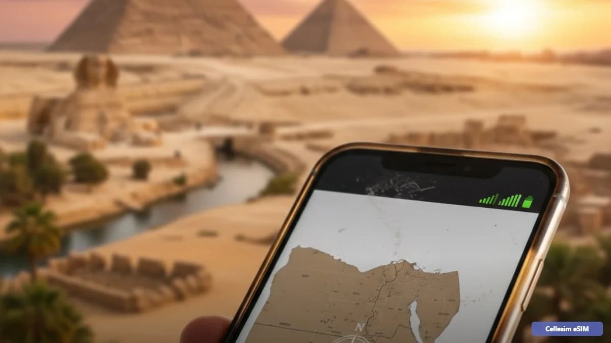 eSIM no Egito 2026: Seu Guia Completo para Conectividade Sem Preocupações