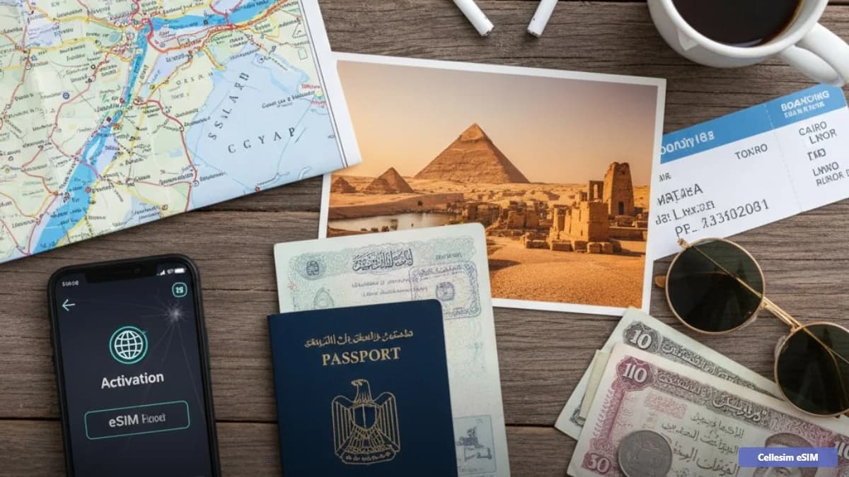 eSIM i Egypt: Din komplette guide til sømløs tilkobling i 2026